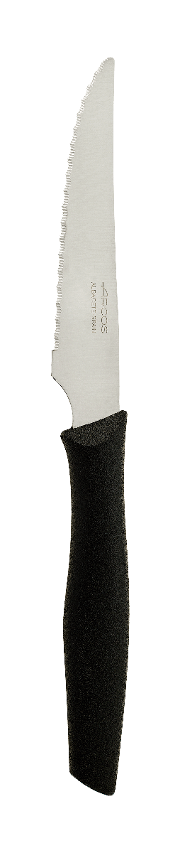 Cuchillo chuletero con mango negro - Arcos 374800